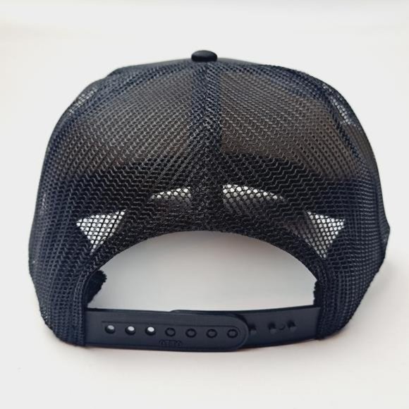 Harley Davidson Bar & Shield Foam Trucker Mesh Snapback Cap Hat Black HD Biker - Picture 4 of 4